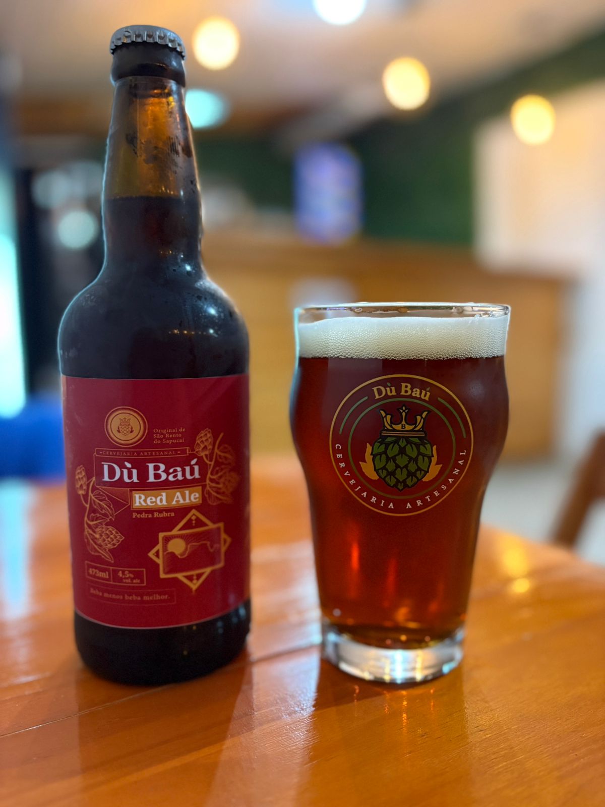Cerveja Dù Baú Red Ale